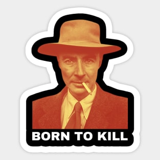 Oppenheimer Atomic Bomb Sticker